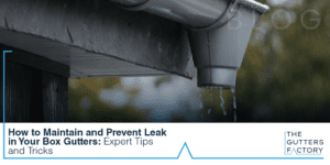 maintaining box gutters